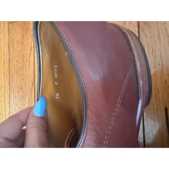 $350 ALLEN EDMONDS Denton Dress Shoes 14AA (sh800 display picture 1